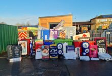 Advertising material recently confiscated by the Vale Council.