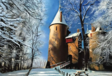 A view of Castell Coch.