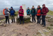 Trig Point on the Sugar Loaf.