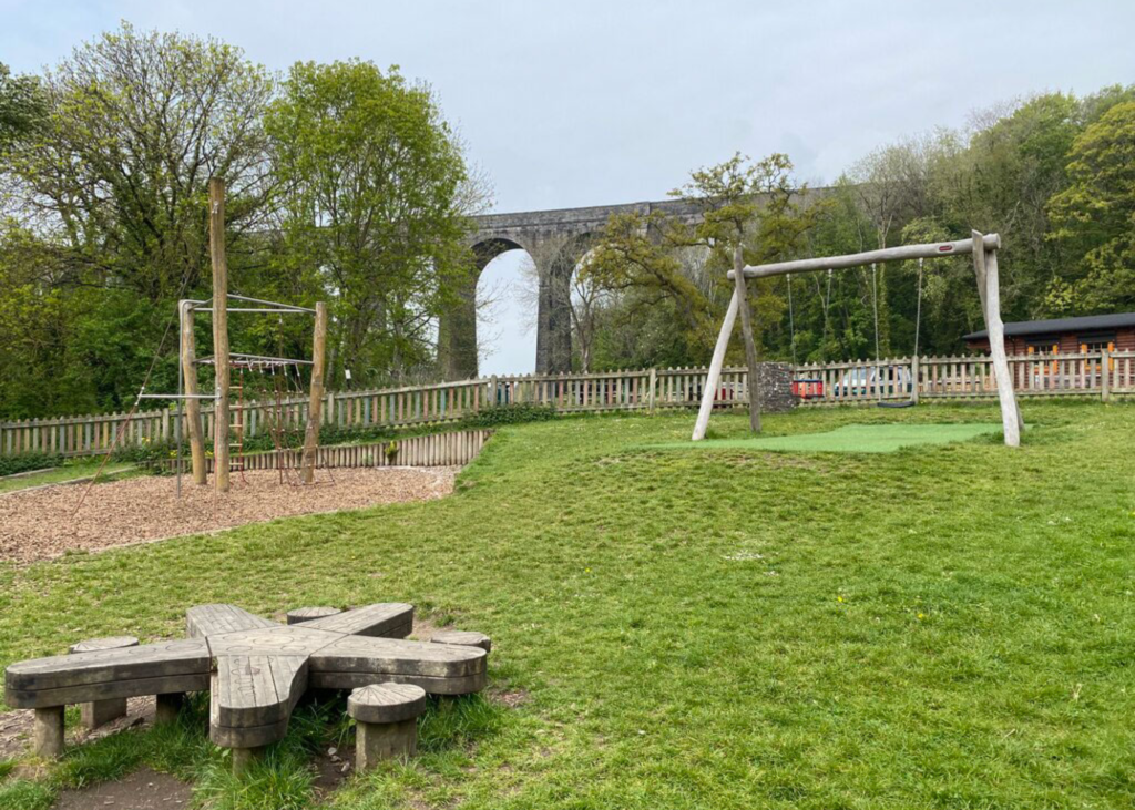 The play area at Porthkerry Country Park. Photo: ©Alan Hughes, Geograph®