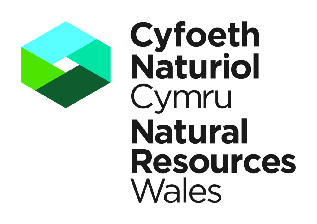 Natural Resources Wales logo.