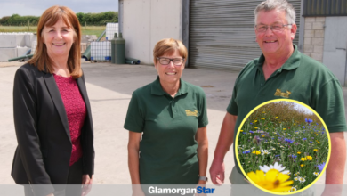 Government minister visited a farm in the Vale of Glamorgan which is taking action to tackle the climate and nature emergencies.