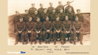 A Barry ‘Dad’s Army’ unit.