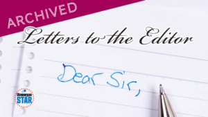 Archived Letters to the Glamorgan Star's Editor