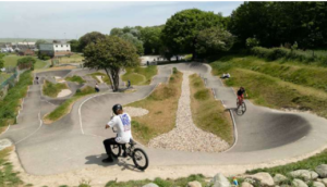 Pump track.