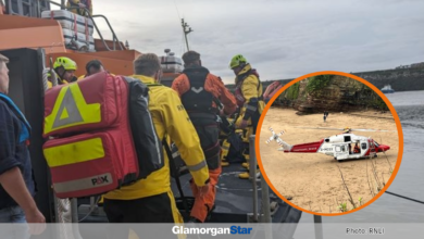 A dramatic search and rescue took place on Boxing Day morning. Photo: RNLI.