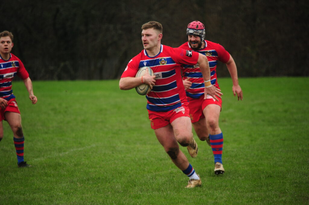 Jack Bevan for Pencoed. Photo: Julie Hancock.