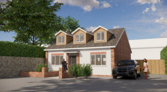 An artist impression of how the new building will look like. Image: Richard Andrews Architechs.