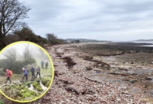 THE Penarth and District Ramblers experienced two different weather conditions on their recent walks with one thing in common – mud, and lots of it!