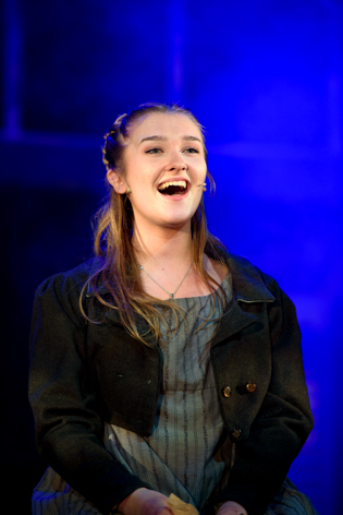 Connie Roots “held the audience in the palm of her hand” said adjudicators.