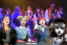 Llantwit drama students during their 2023 production of Les Misérables.