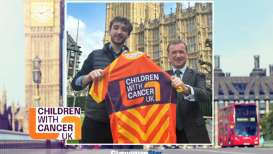 Henri Cairns will join his father Alun in Sunday’s London Marathon.