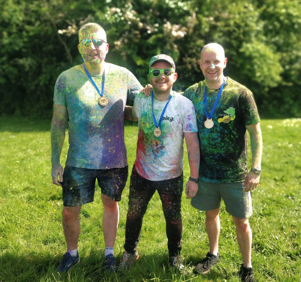Glamorgan Star newspaper - PUPILS at St Joseph’s Primary had a great day in the sunshine when the Friends and Family group at the school organised a colour run.