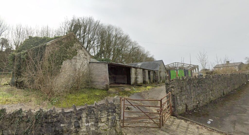 What Darren Farm, where 50 retirement living apartments are proposed to be built, currently looks like. Photo: Google.