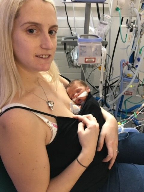 Glamorgan Star news - Rebecca and baby Nate.