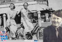 THE fascinating story of how a Barry woman met her GI husband during World War Two and went on to build a life in Texas has just been told by her grandson.