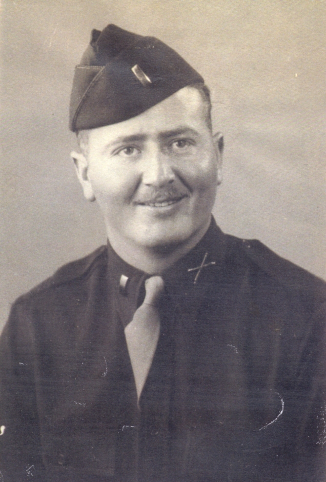 Barry news - Paul Larking Johnson in uniform.
