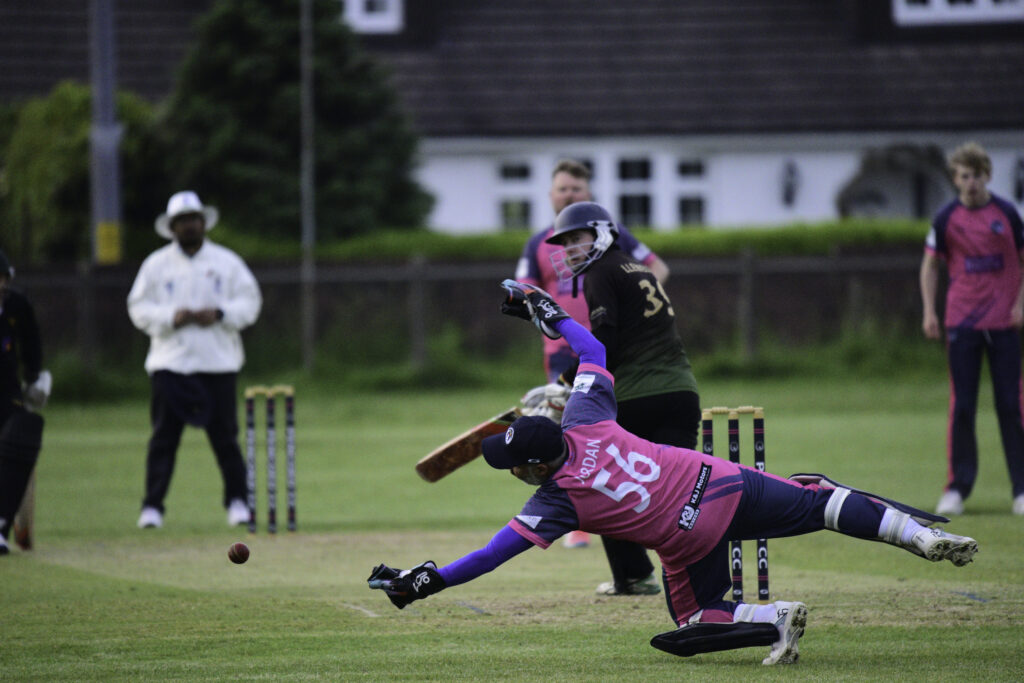 Glamorgan Star news - A Radyr thick edge escapes the Pencoed wicketkeeper.
