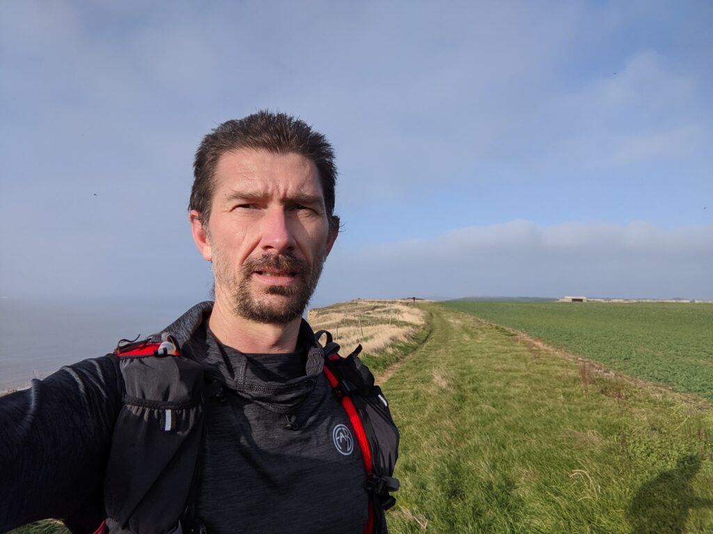 Glamorgan Star news - Steven James on the Wales Coast Path.