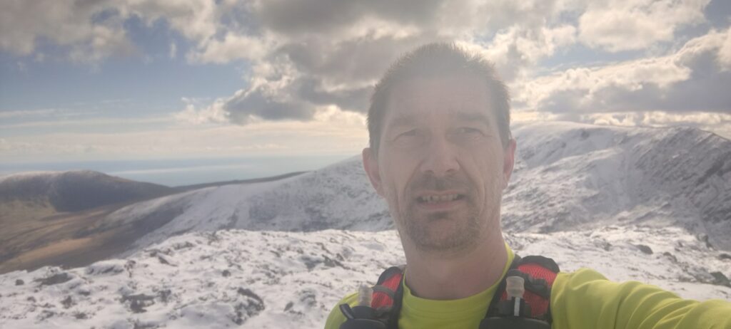 Glamorgan Star news - Steve in the mountains.