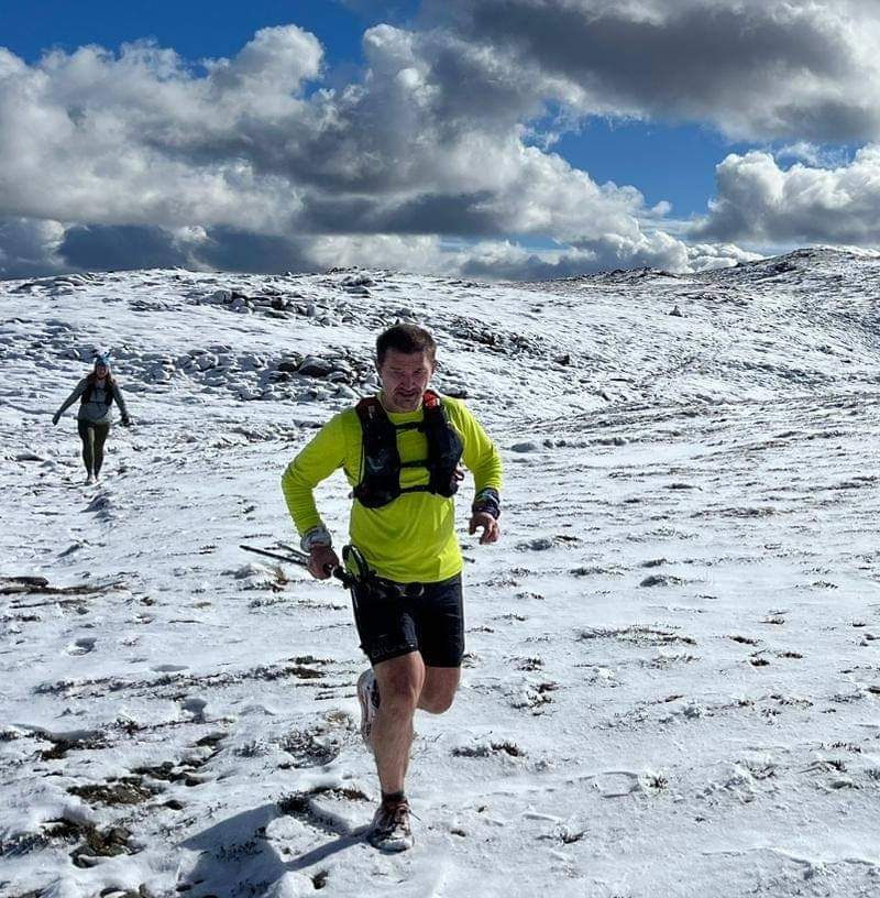 Glamorgan Star news - Steve on a check run, training for an ultra x Wales race.|