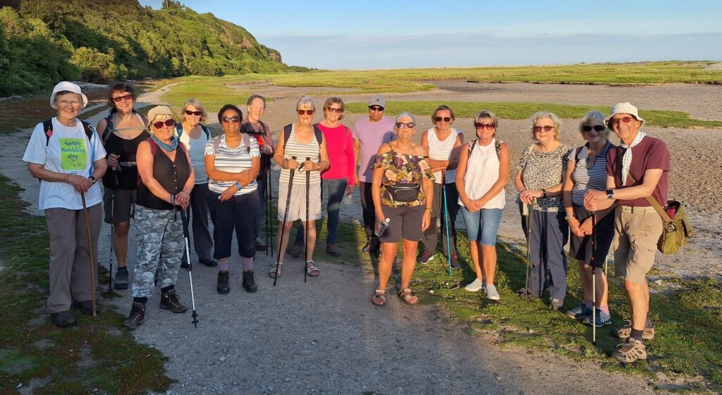 Glamorgan Star news - The gang on the salt flats. Photo by Joy Strangward.