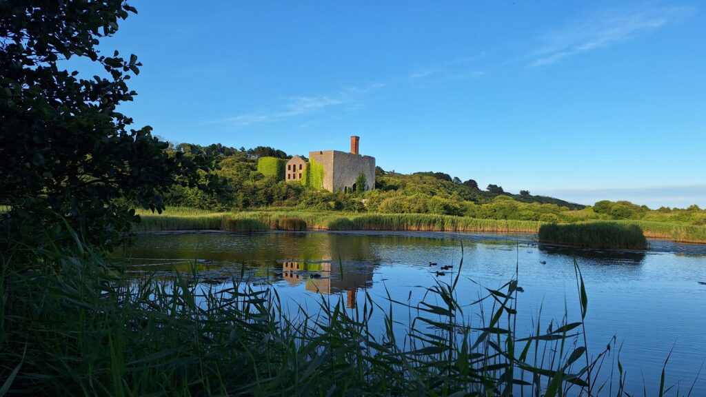 Glamorgan Star news - The Aberthaw Limeworks and lake. Photo by Joy Strangward.