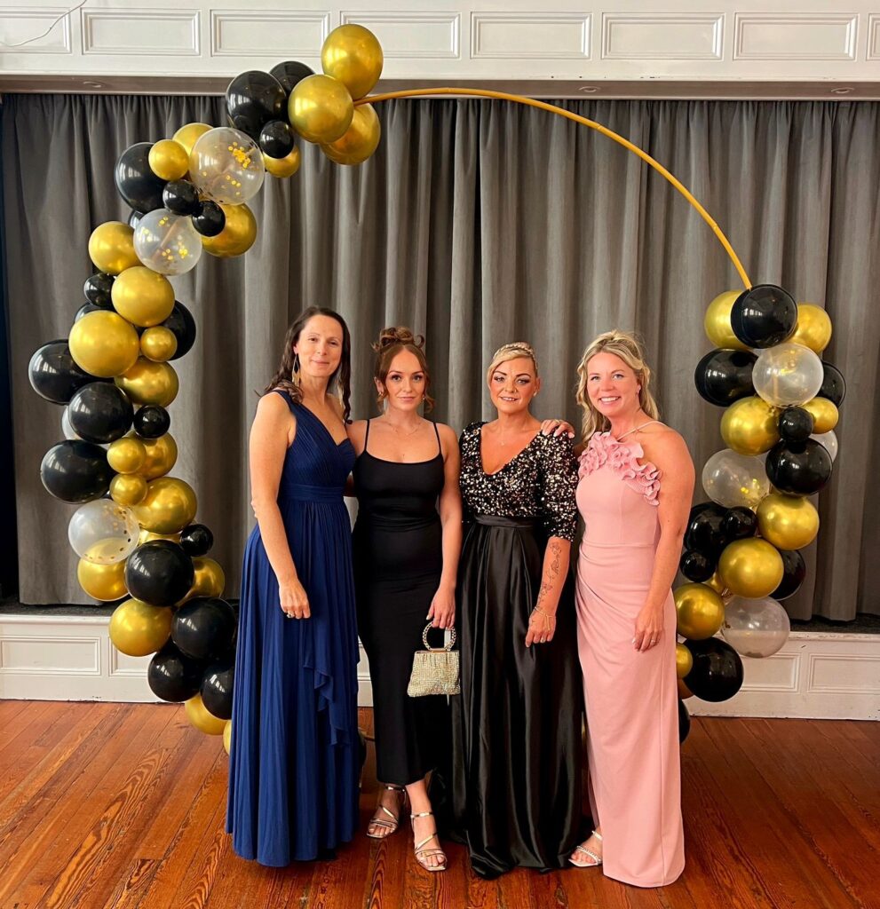 Glamorgan Star news - Left to right Natalie Jones (Optical Manager), Chloe Davies (Services Section Leader), Sophy Jones (Cleaning Section Leader) and Charlene Duddridge (Community and Customer Champion).