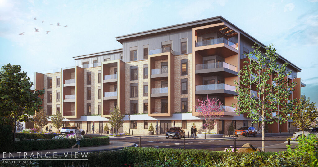 Plans for plot one of the Cardiff Peninsula development in Cardiff Bay have been submitted. Photo by Ascot Design.