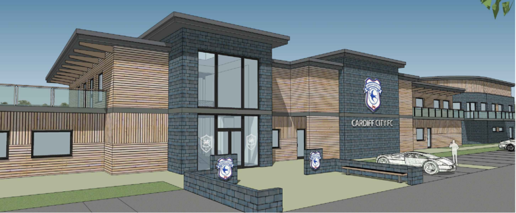 Glamorgan Star news - An artist’s impression of the Cardiff City training ground.