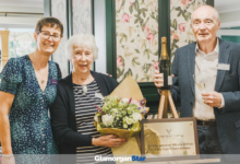 Glamorgan Star news - Diana and Peter Andrews with Jacqui Orrells.