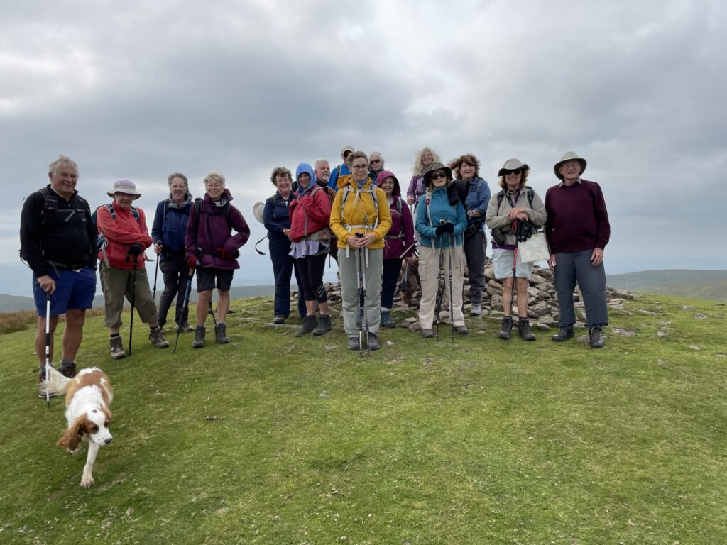 Glamorgan Star news - The Gang at Waun Fach. Photo: Robin Pitcher.