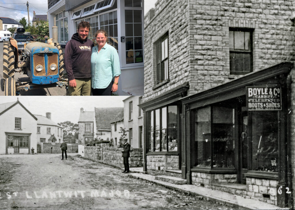 Glamorgan Star news - The Wine Street image created by Llantwit Major History Society.