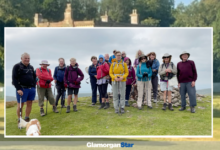 Glamorgan Star news - The Gang at Waun Fach. Photo: Robin Pitcher.