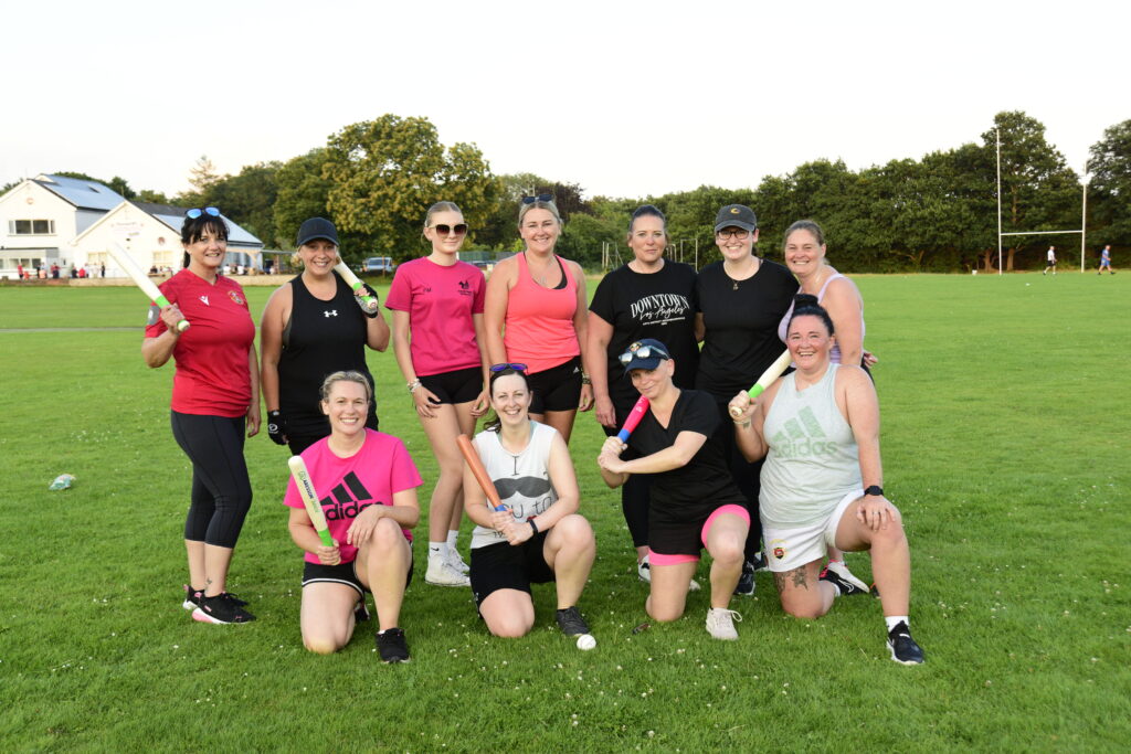 Glamorgan Star sport - Members of the ‘Do Us a Favour’ rounders team. Photo: Julie Hancock.