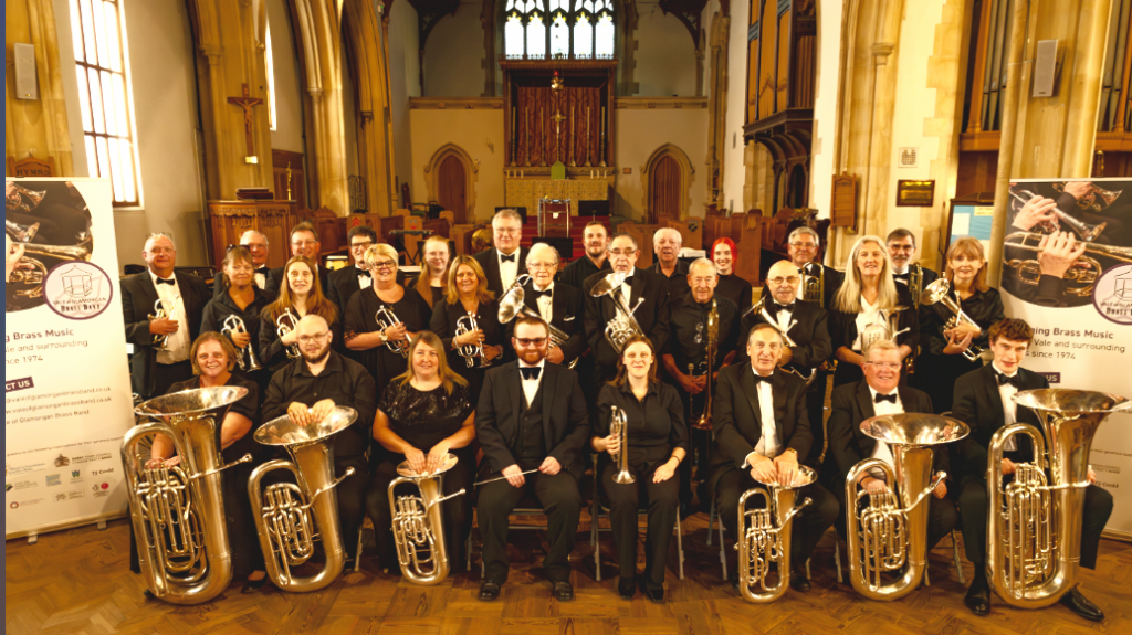 The Vale of Glamorgan Brass Band.