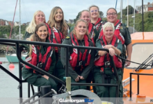 Ambulance control room staff pictured on board. Photo: RNLI.
