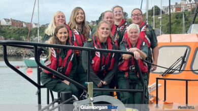 Ambulance control room staff pictured on board. Photo: RNLI.