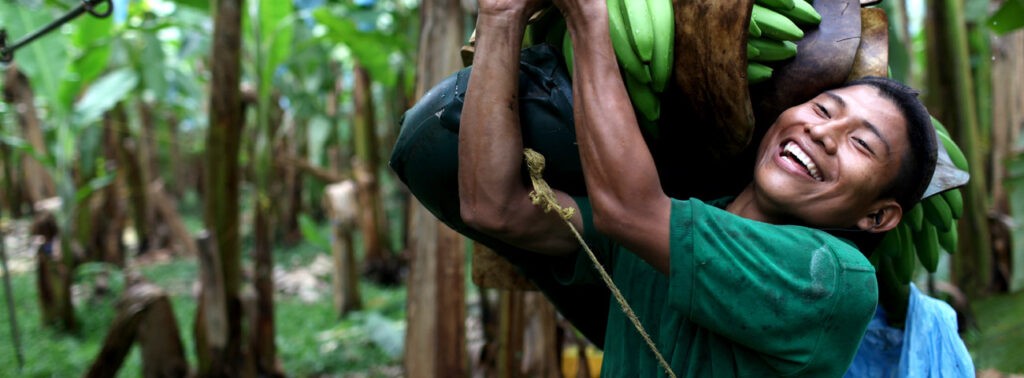 Fairtrade works with farmers and workers in more than 1,900 producer organisations, across 68 countries. Image via Fairtrade Foundation.