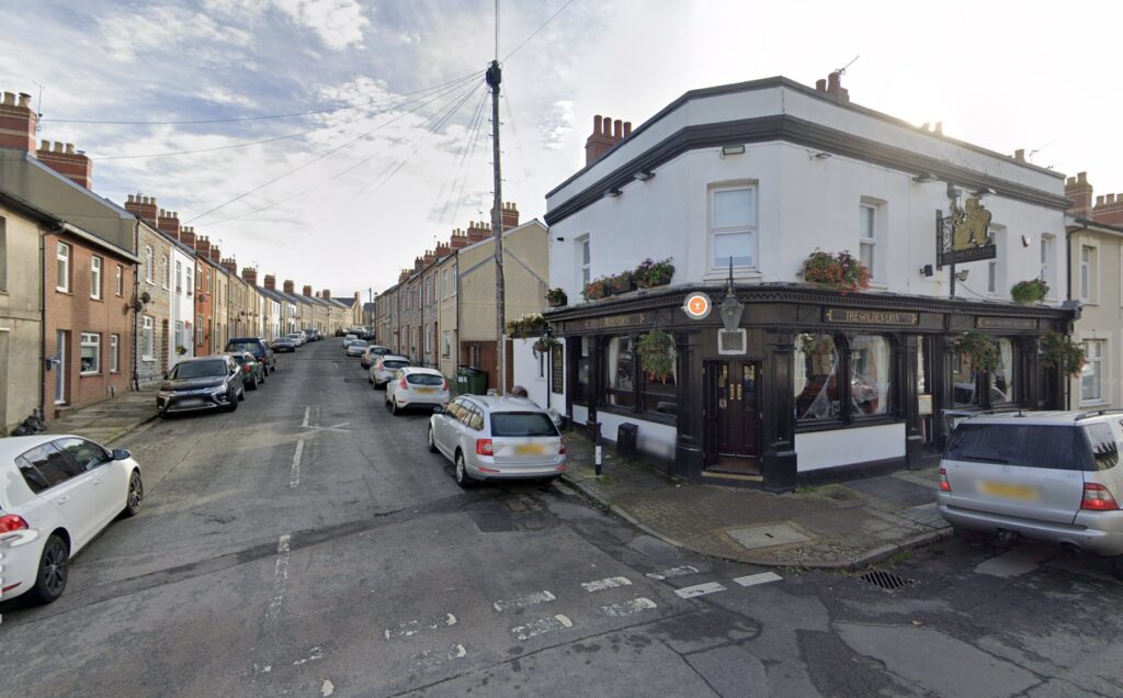 The Golden Lion on the corner of King Street in Penarth where residents have been complaining about noise and anti-social behaviour. Photo: Google Maps.