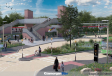 Artist impression of the proposed Somerton railway station in Newport. Image: Burns Delivery Board.