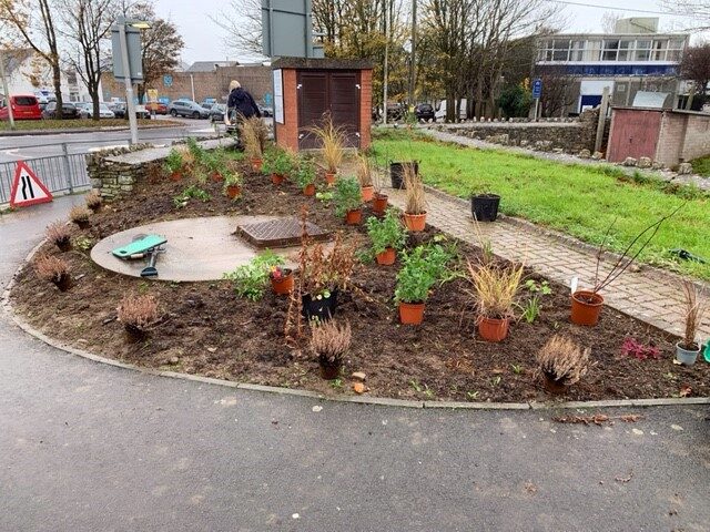 ...The same part of the garden as it is now.