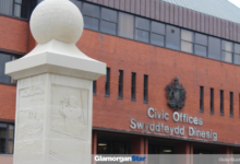 Vale Council Civic Offices in Barry. Photo: Glamorgan Star.