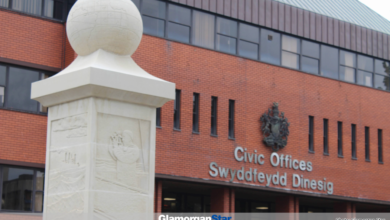 Vale Council Civic Offices in Barry. Photo: Glamorgan Star.