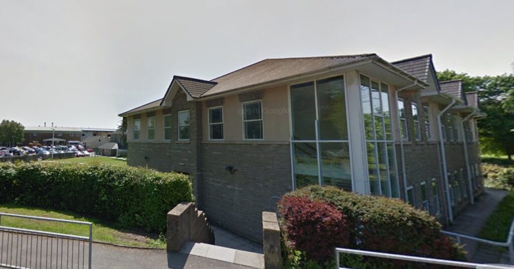 The site of the current Bridgend College campus in Pencoed, near to where new housing could be built.