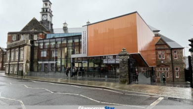 The refurbished Maesteg Town Hall.