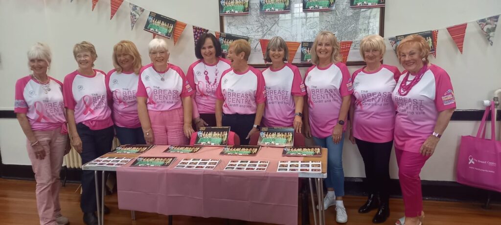 Dinas Powys WI’s very own Calendar Girls.