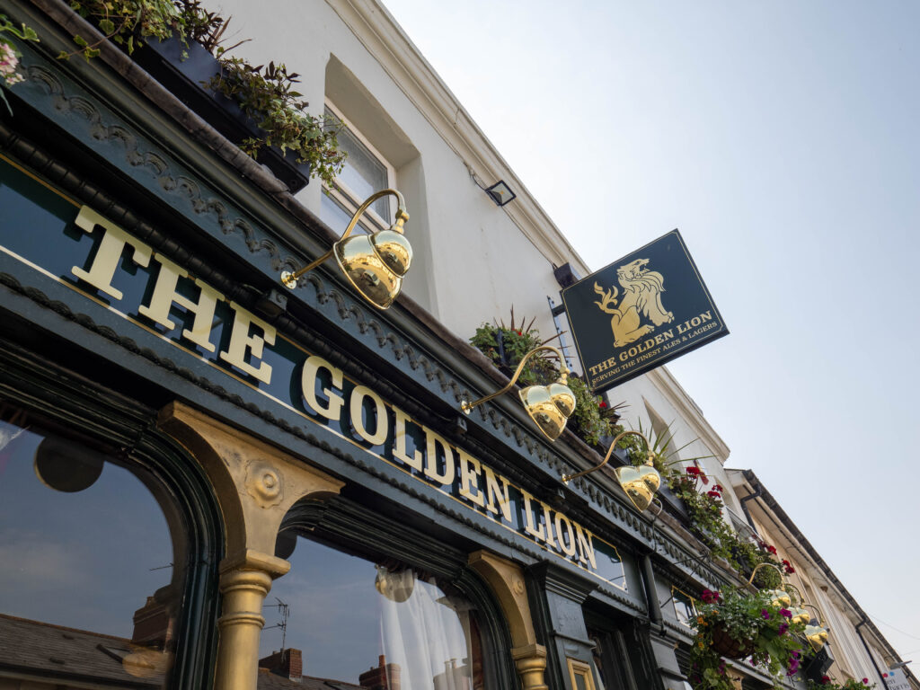The Golden Lion in Penarth, Photo: Steve Parselle.