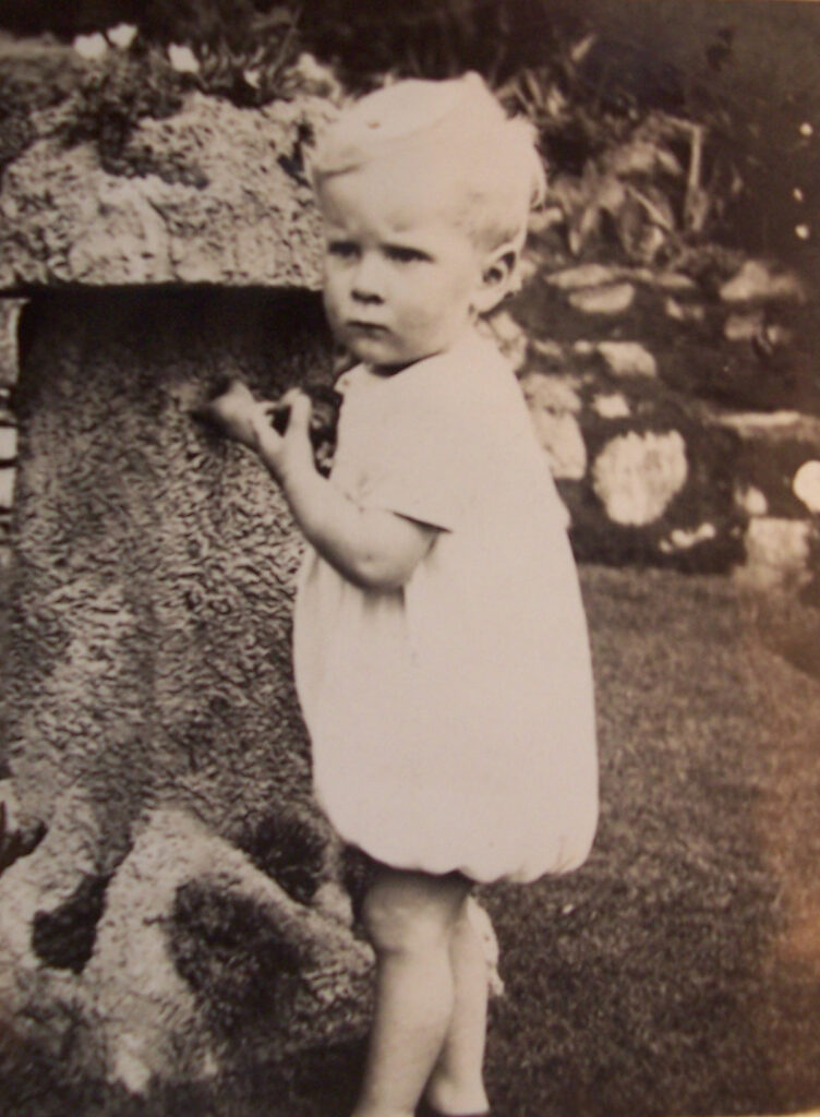 Melville Gibbs was only four when he died in an air raid.