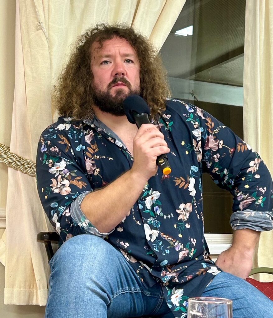 Not all fun and laughter. Adam shared some of the tougher times of being a professional rugby player and also some of life’s more taxing challenges.